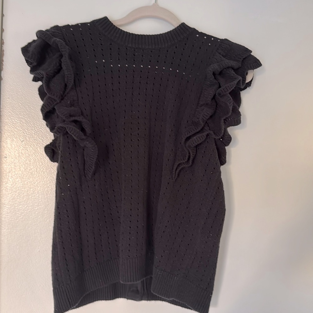 Black sweater shirt